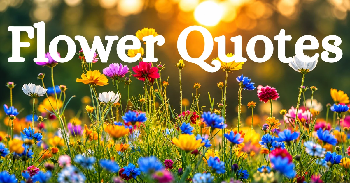 Flower Quotes