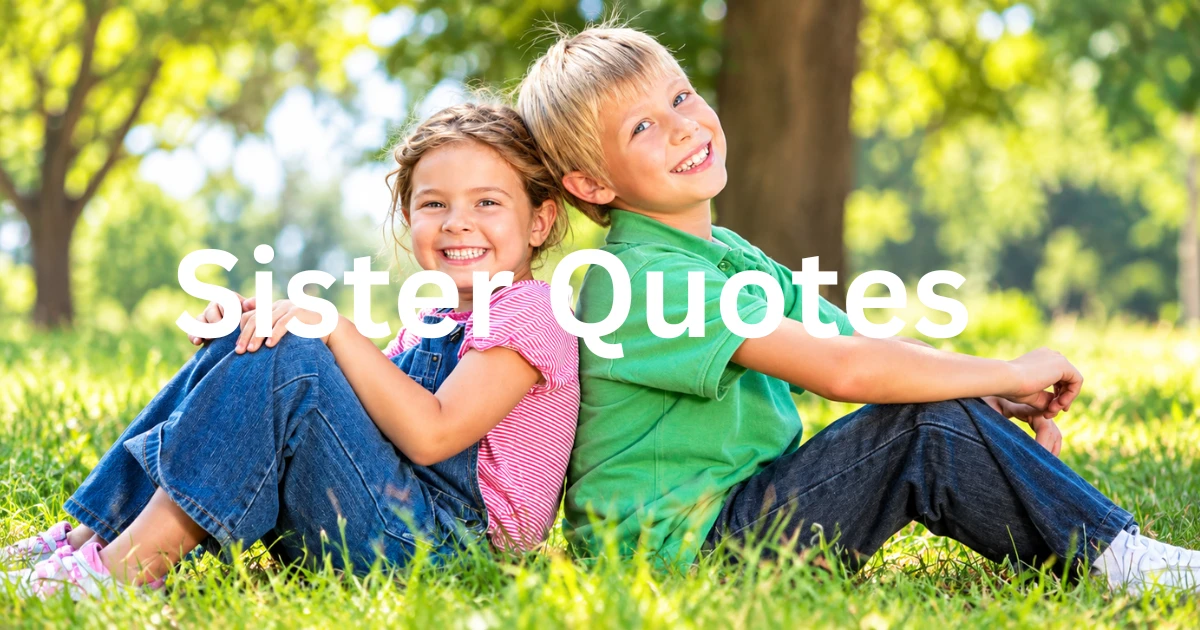 Sister Quotes